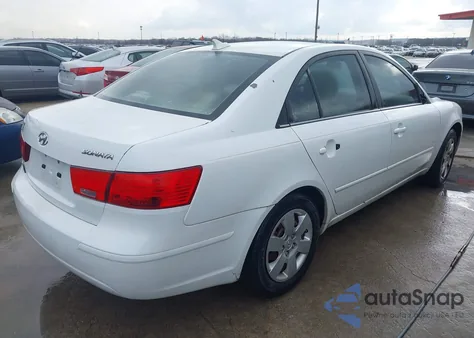 2010 Hyundai Sonata Gls from USA, damaged, VIN 5NPET4ACXAH611512